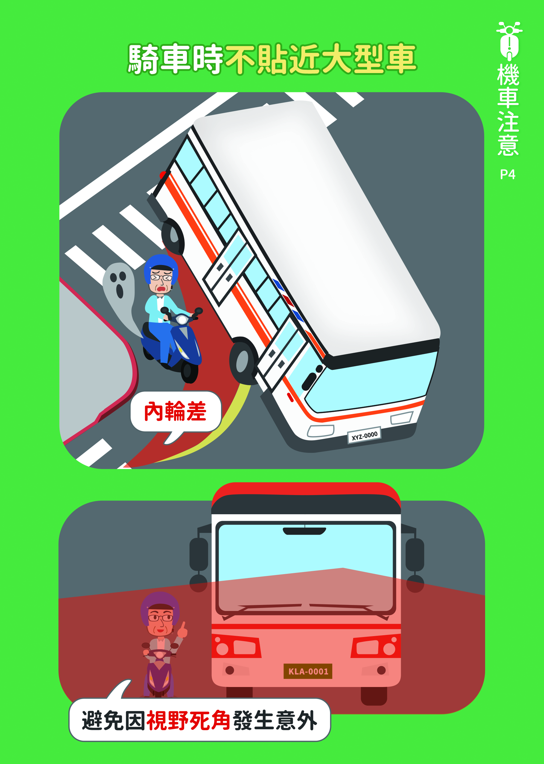 04_機車注意-騎車時不貼近大型車