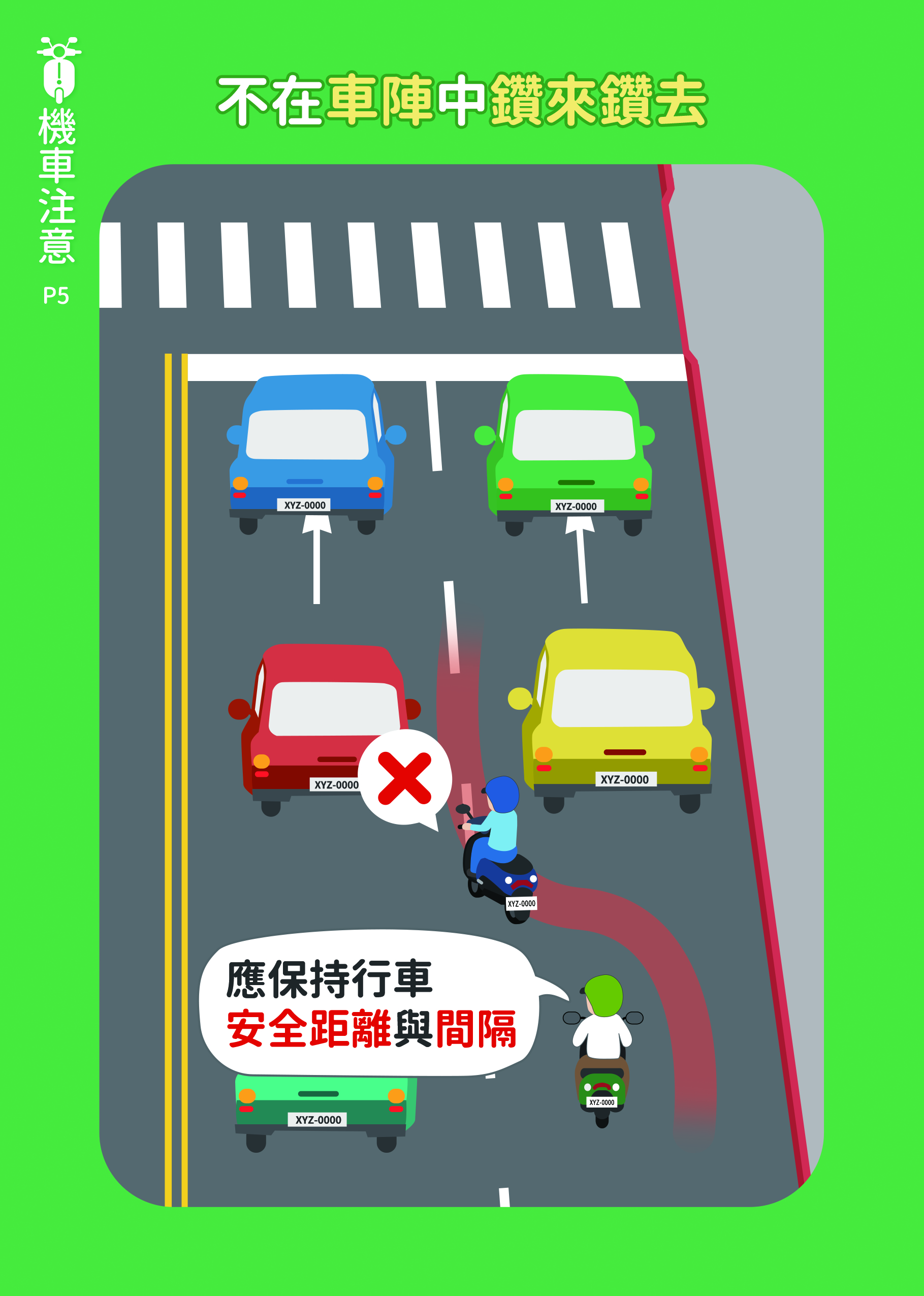 05_機車注意-不在車陣中鑽來鑽去