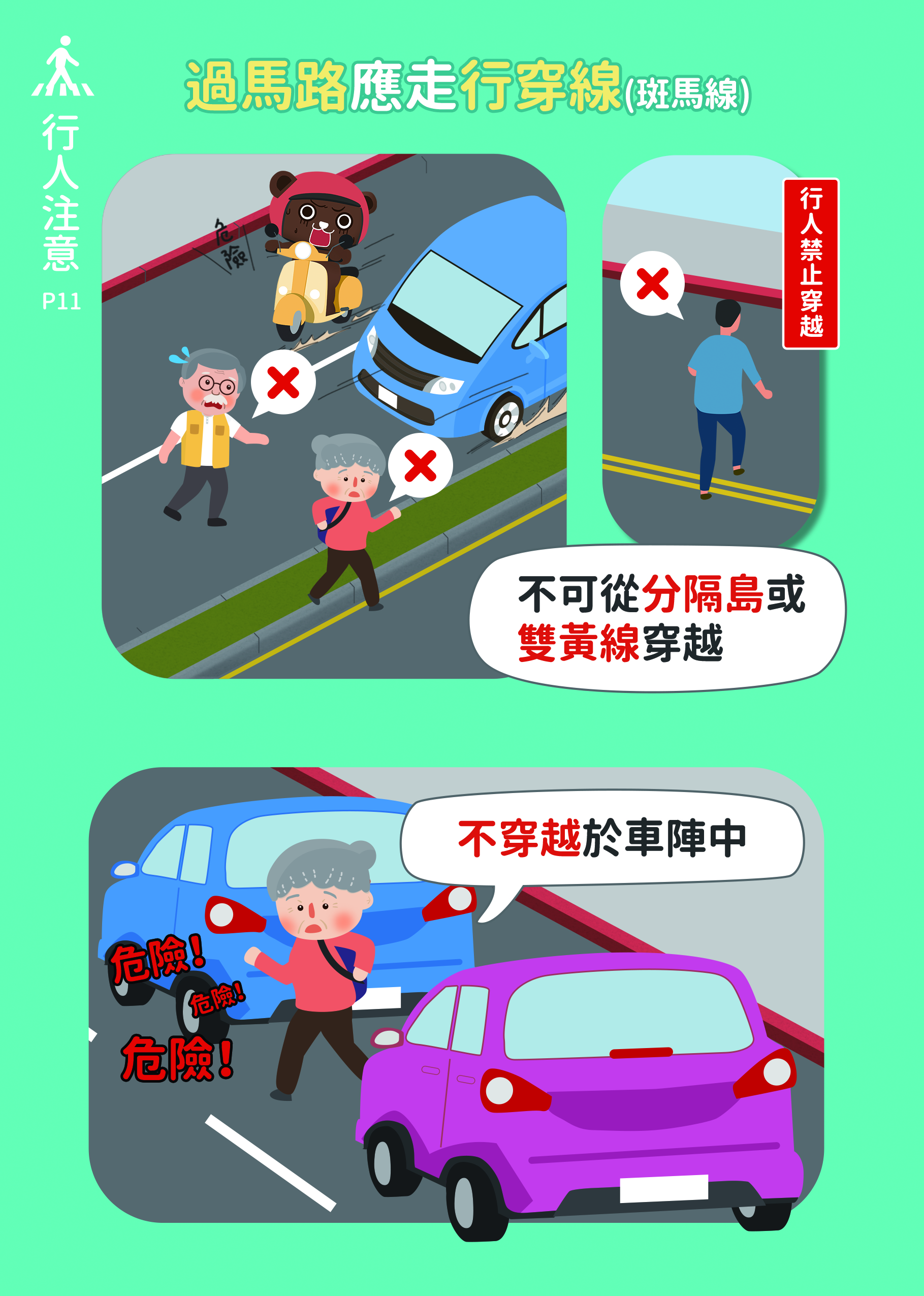 11_過馬路應走行穿線(斑馬線)