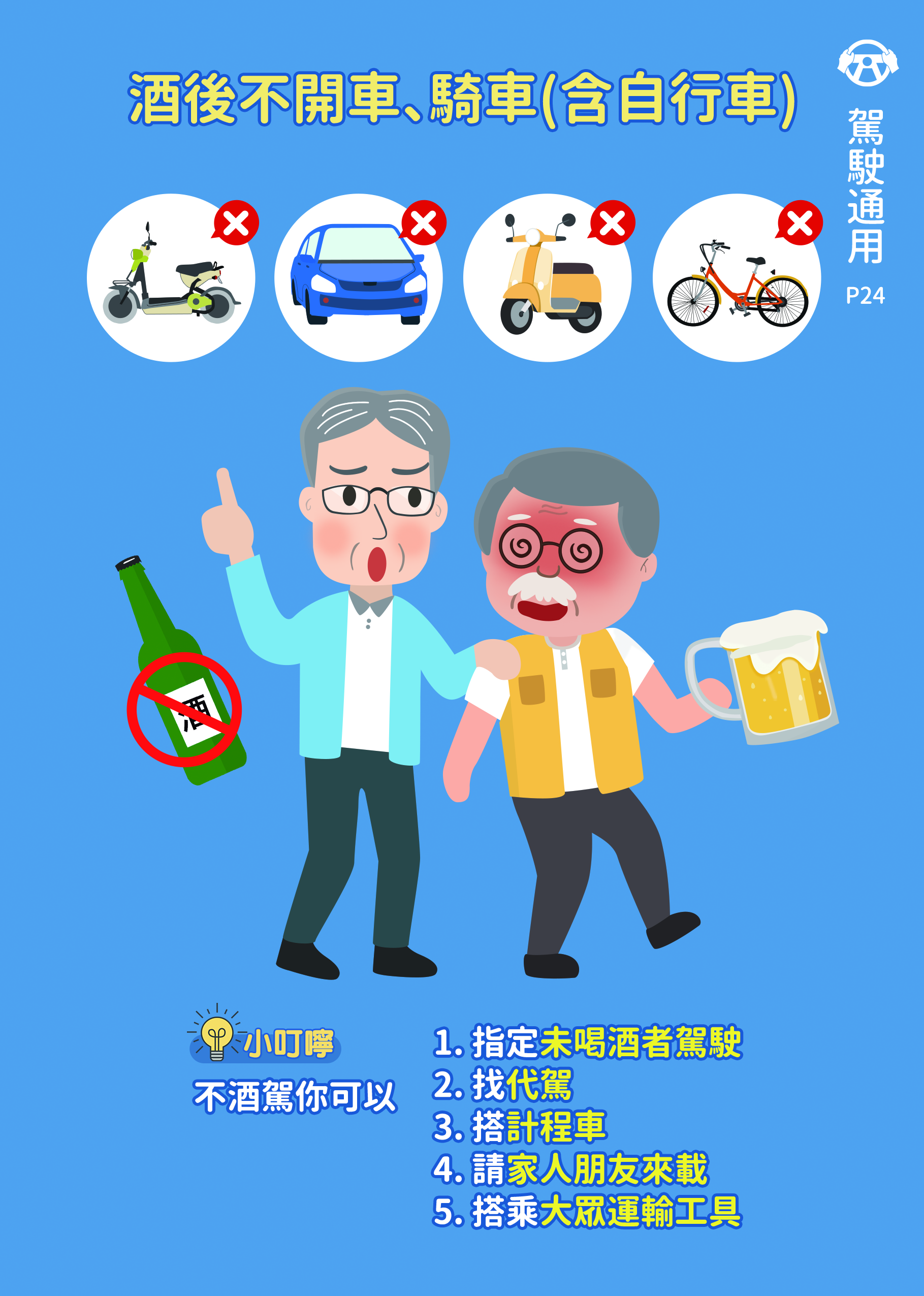 24_酒後不開車、騎車(含自行車)
